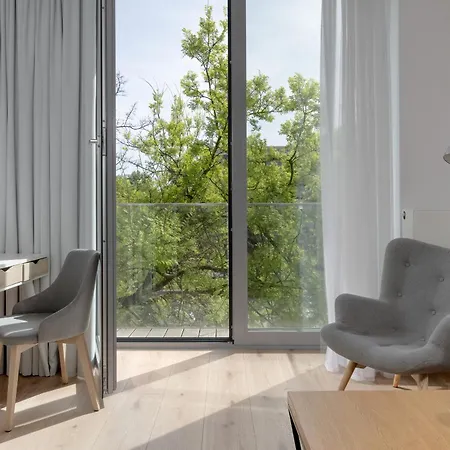 Апартаменты Beautiful White - Beige With Balcony In By Renters *